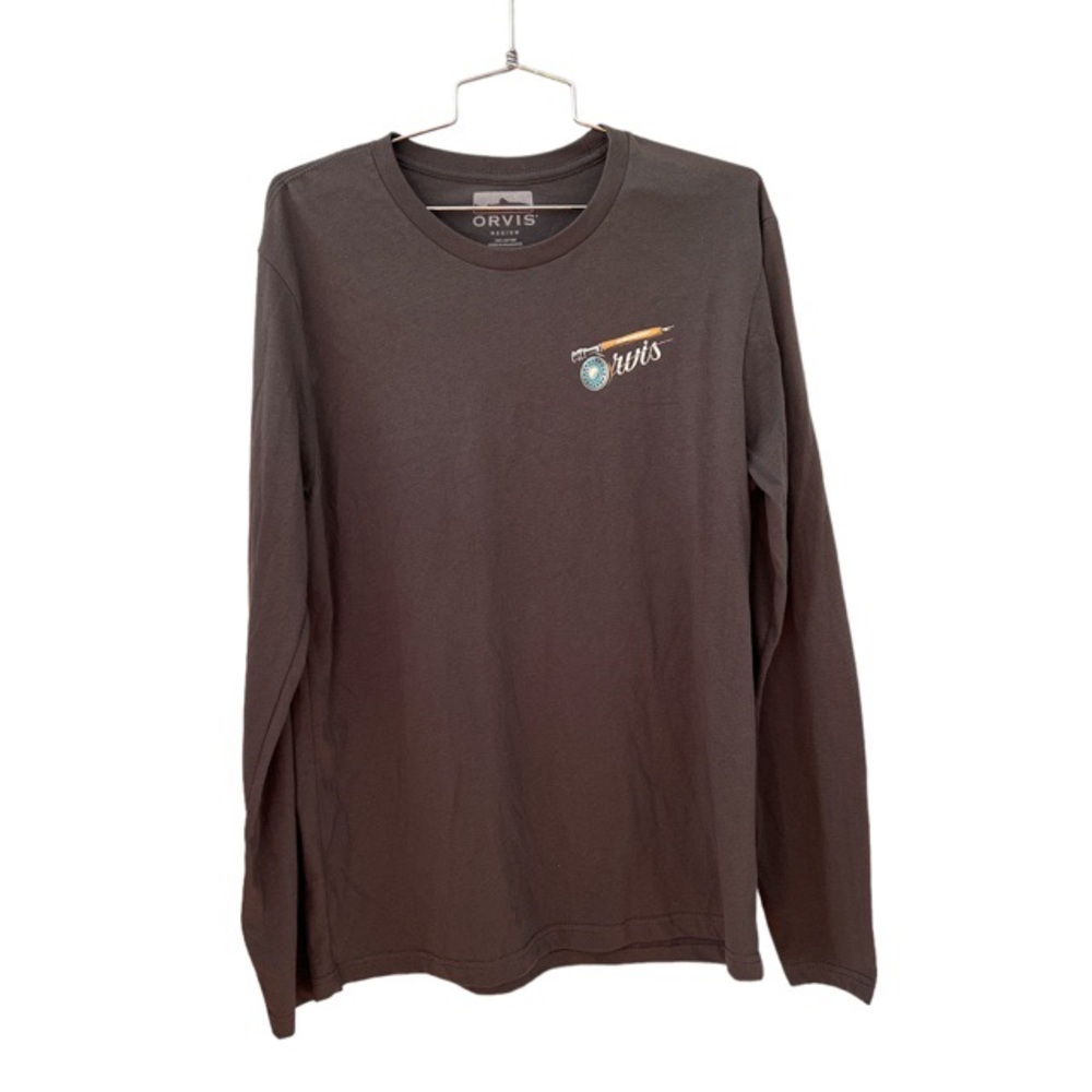 ORVIS Reel fishing Long Sleeve Tee size mens medium